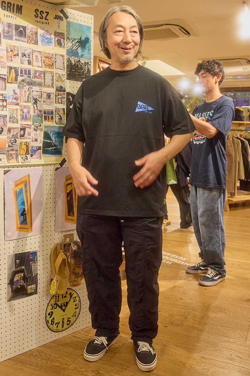 SSZ×WHRのTシャツコーディネート | 250922-1240-23 泉 貴之 2枚目の写真