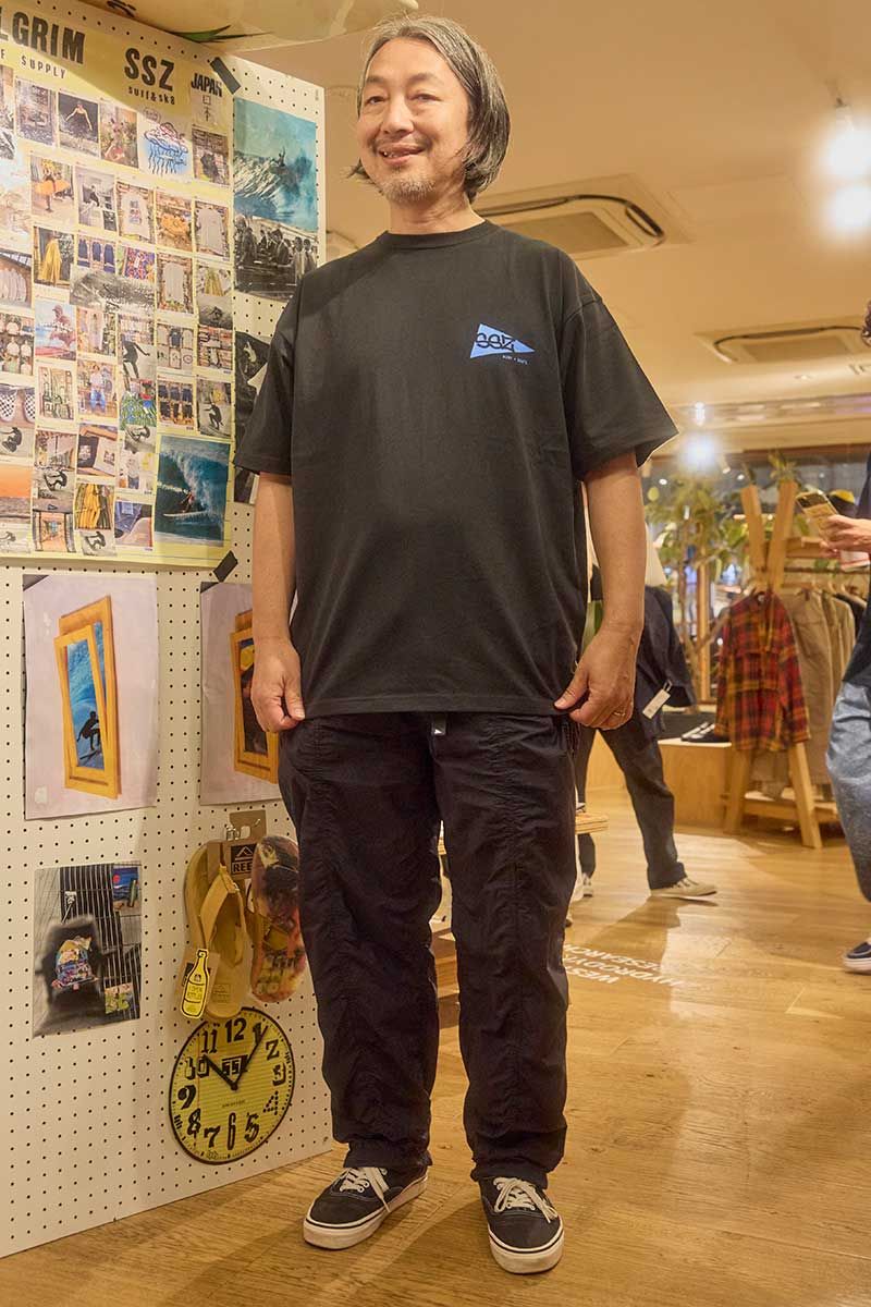 SSZ×WHRのTシャツコーディネート | 250922-1240-23 泉 貴之