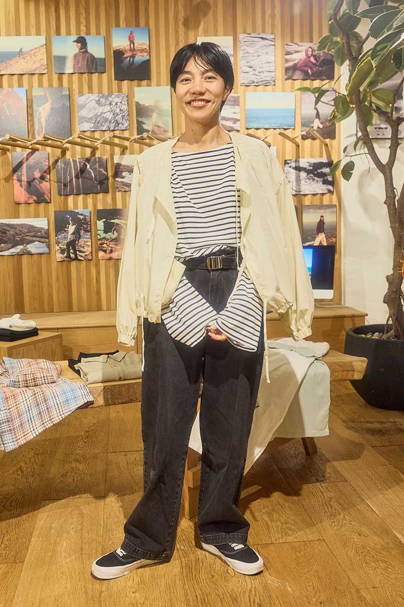 ピルグリム サーフ＋サプライのカットソーコーディネート | 250922-1433-52 森田麻衣子 6枚目の写真