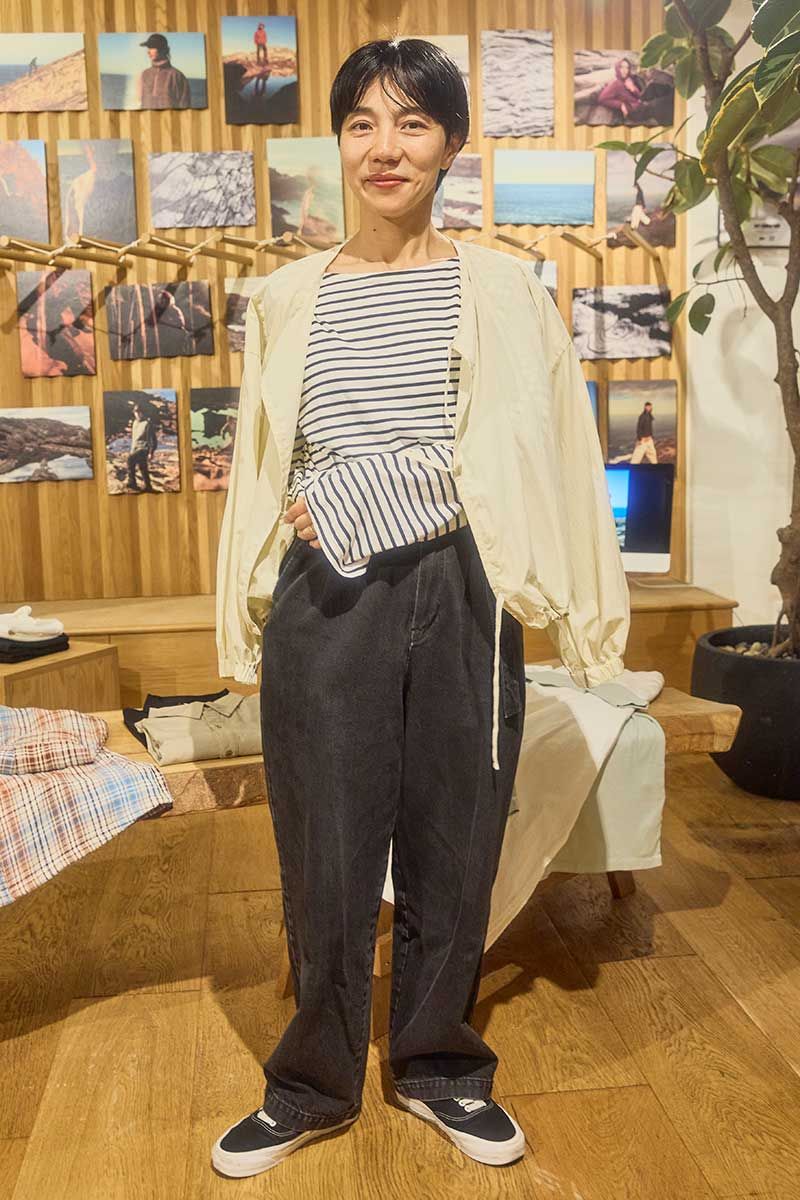 ピルグリム サーフ＋サプライのカットソーコーディネート | 250922-1433-52 森田麻衣子