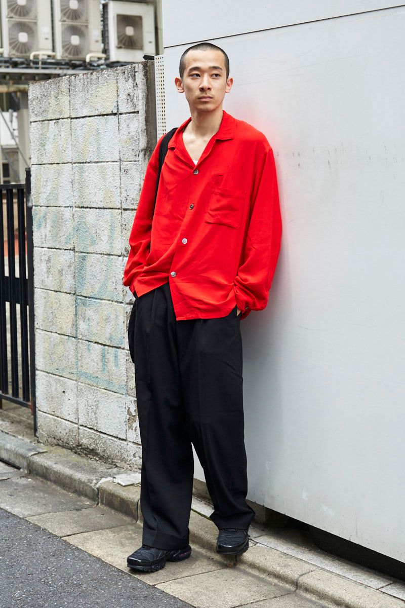 ヨウジヤマモトのシャツコーディネート | 250924-1900-40 市川 蓮 2枚目の写真