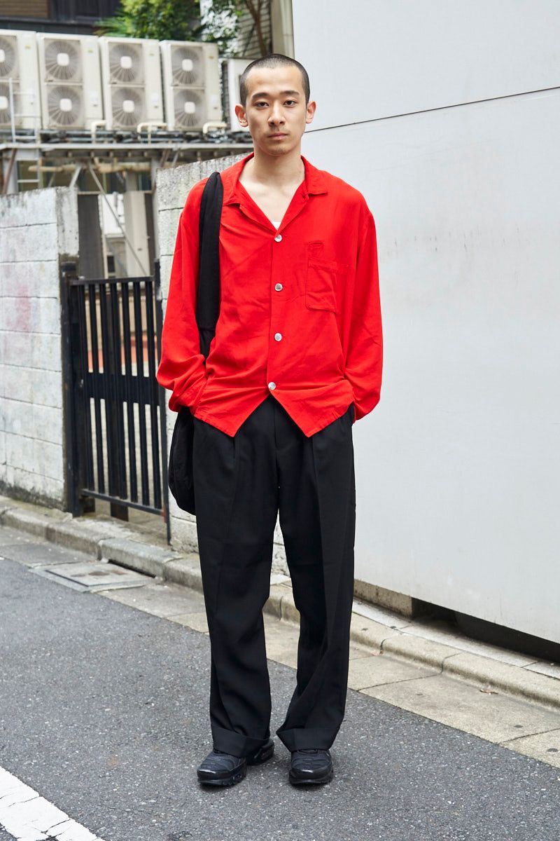 ヨウジヤマモトのシャツコーディネート | 250924-1900-40 市川 蓮 4枚目の写真