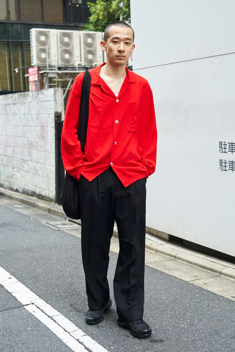 ヨウジヤマモトのシャツコーディネート | 250924-1900-40 市川 蓮