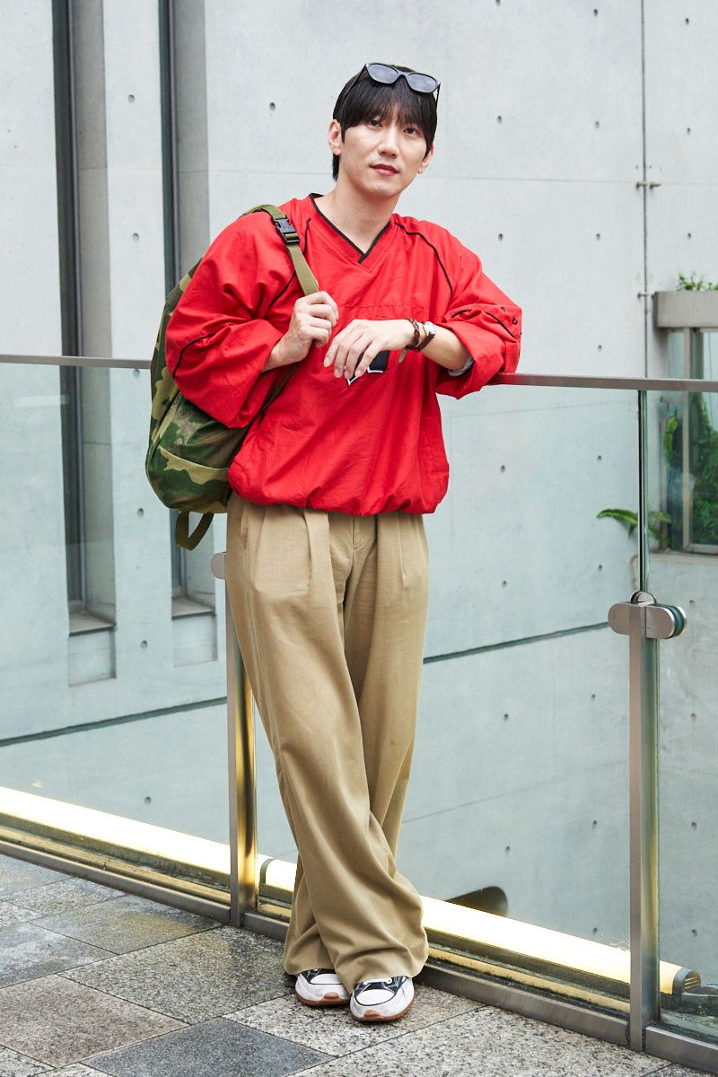 ヴィンテージ のカットソーコーディネート | 250924-1933-03 キム・テジュン