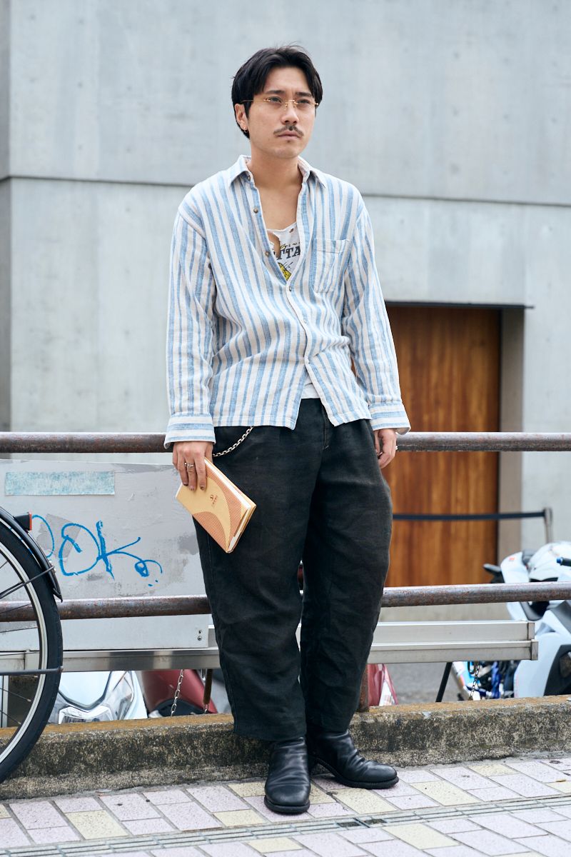 古着のシャツコーディネート | 250924-1956-19 有野芳生 2枚目の写真