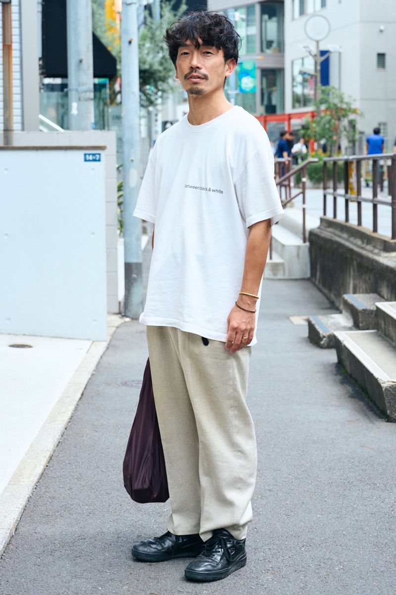 スティーブンアランのTシャツコーディネート | 250924-2111-29 平山達弥