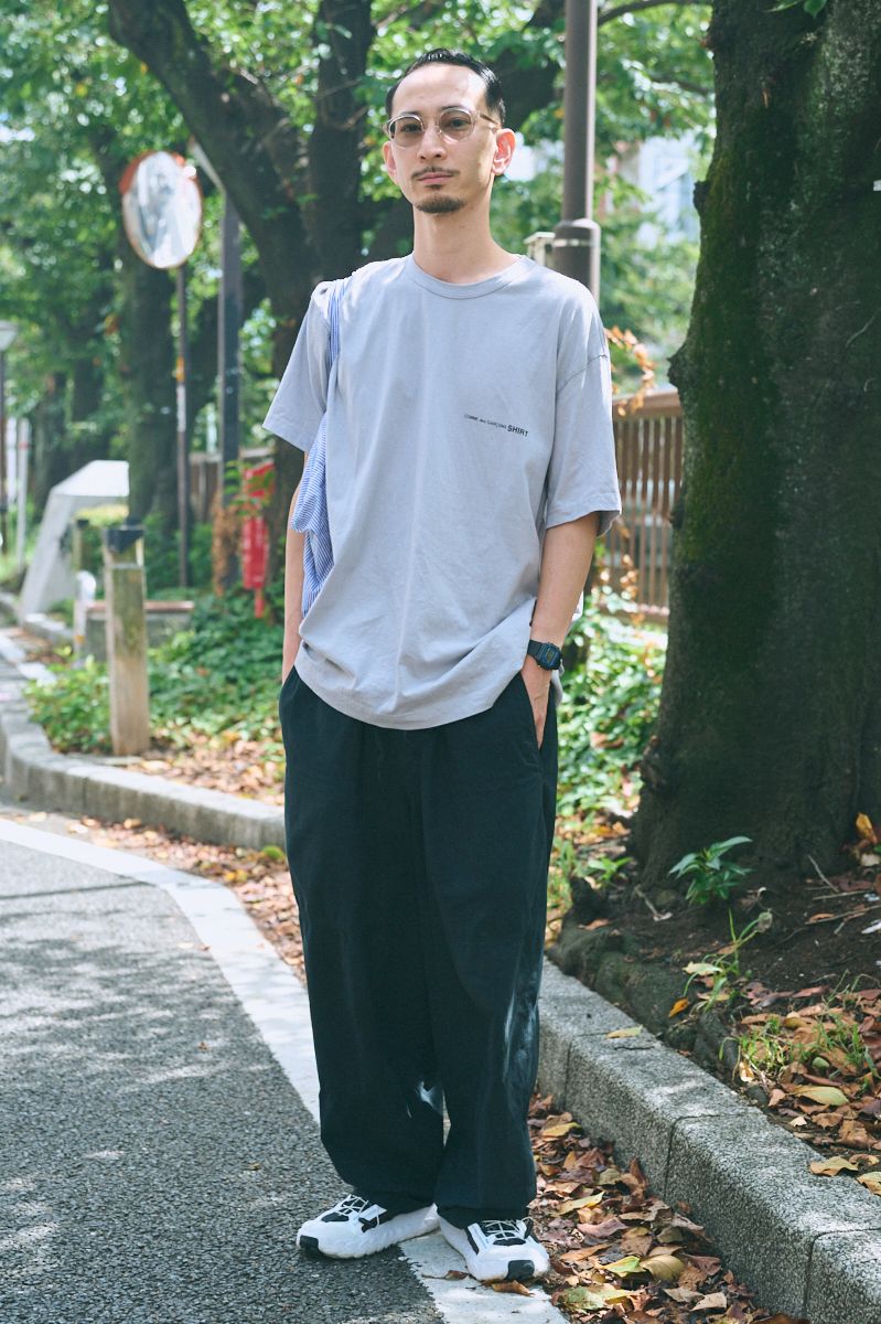 コムデギャルソンのTシャツコーディネート | 250924-2223-38 浅田健吾 3枚目の写真