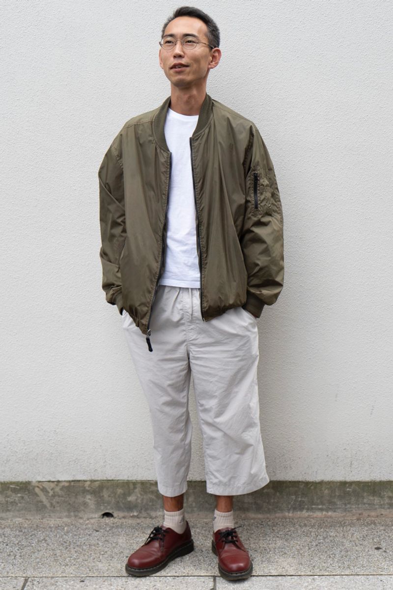 ギャップのブルゾンコーディネート | 250925-0024-02 金村大輝