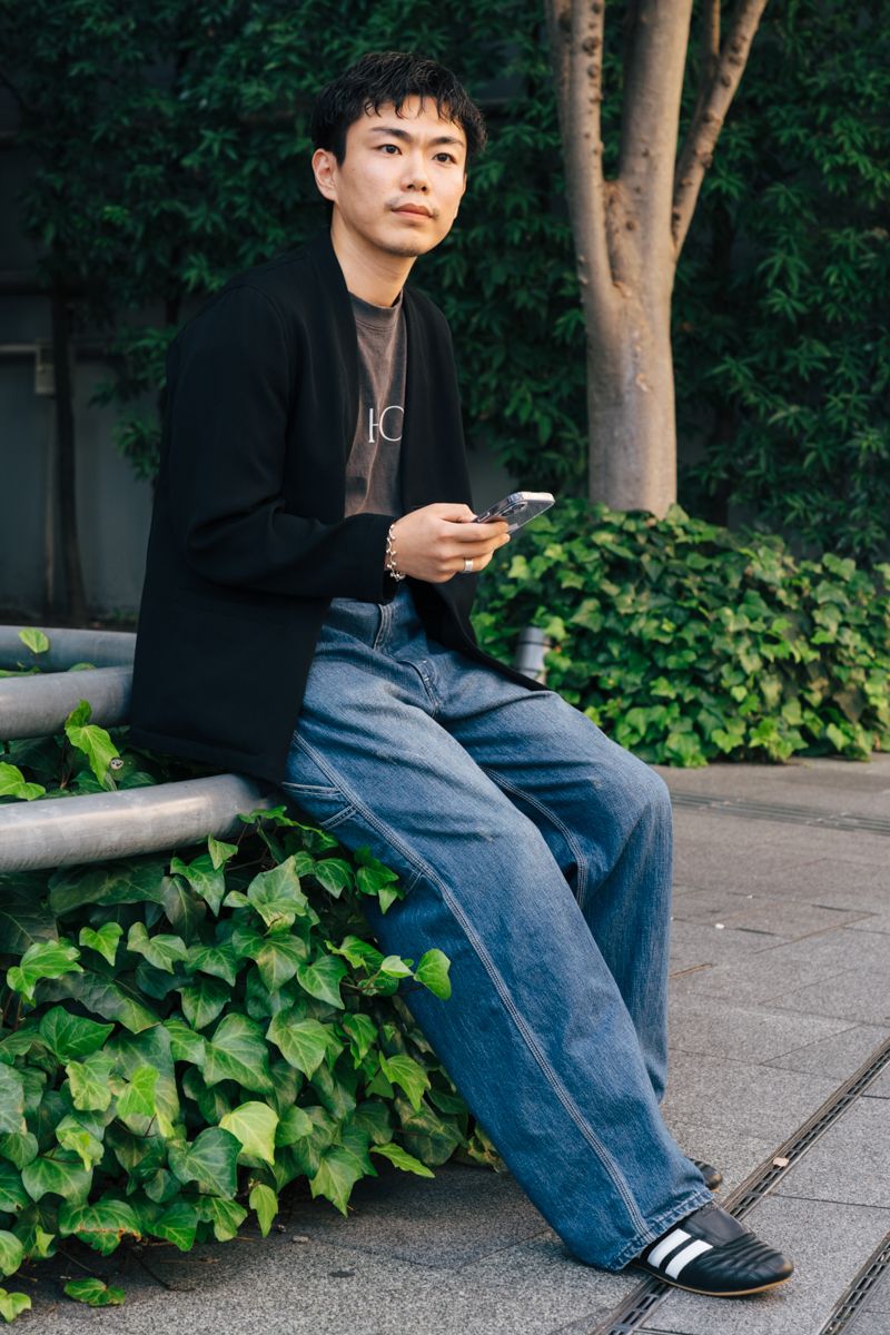 アクネストゥディオズのジャケットコーディネート | 250928-1358-13 佐熊 凌 2枚目の写真