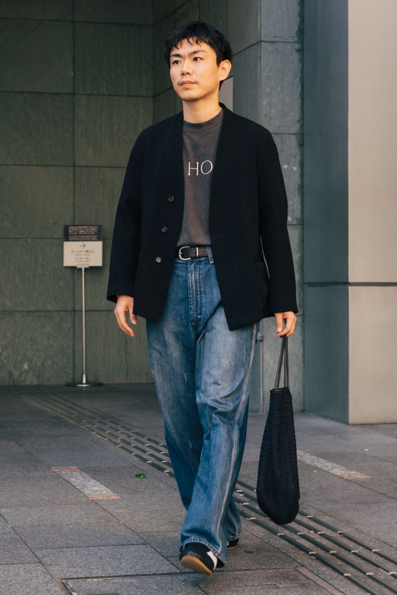 アクネストゥディオズのジャケットコーディネート | 250928-1358-13 佐熊 凌 3枚目の写真