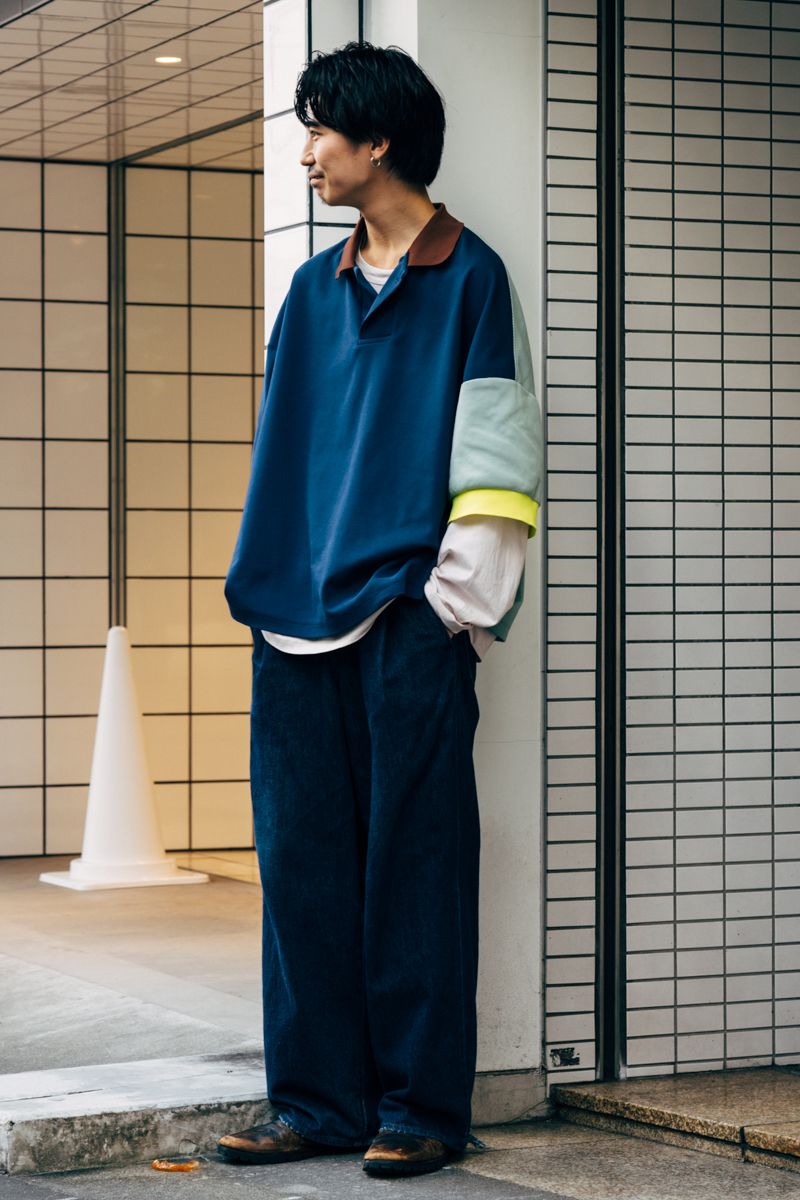 フミトガンリュウのポロシャツコーディネート | 250928-1417-54 津川大輝 2枚目の写真