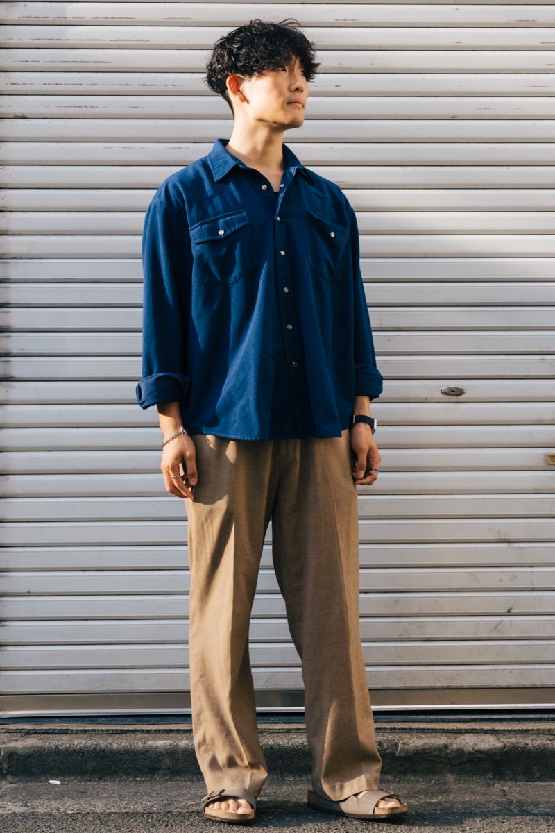 古着のシャツコーディネート | 251002-1312-04 谷村晃太郎 3枚目の写真