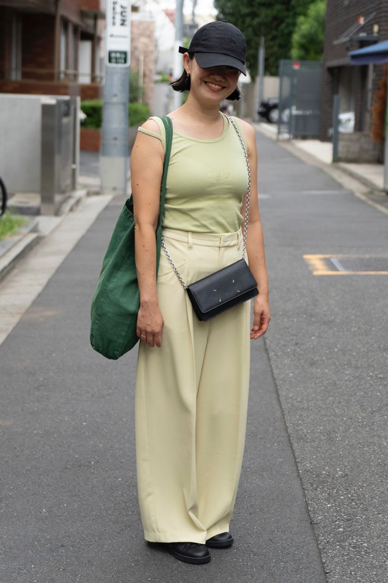 ビームスのカットソーコーディネート | 251002-1427-05 愛子