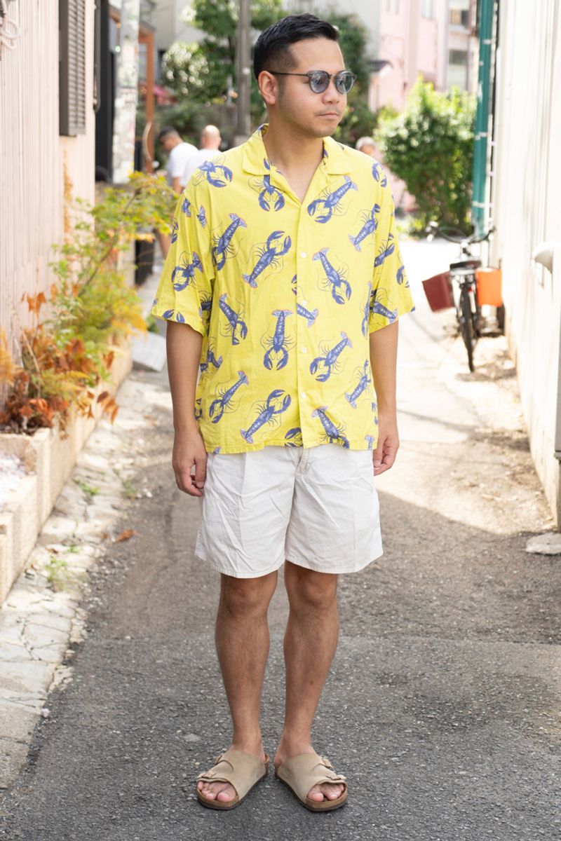 古着のシャツコーディネート | 251002-1625-47 武田 康