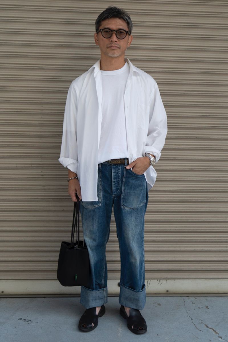 コモリのシャツコーディネート | 251002-1635-17 吉本順介