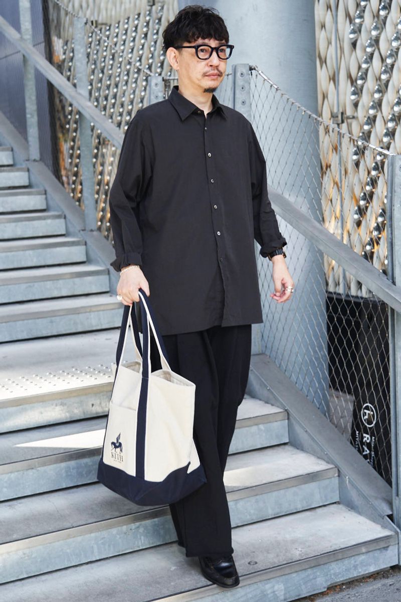 リパーパスのシャツコーディネート | 251004-1339-38 タン