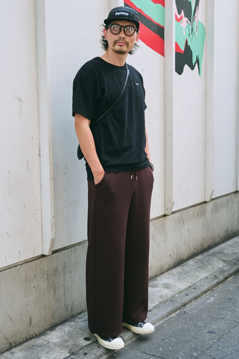 コムデギャルソンのTシャツコーディネート | 251004-1519-56 玉田一哉