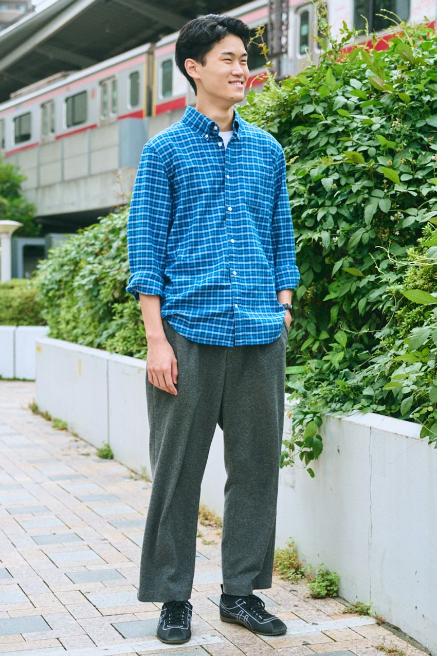 大人のチェックシャツスタイル3選。子供見えを回避する洒落者たちのテクを解説 - 2枚目の画像