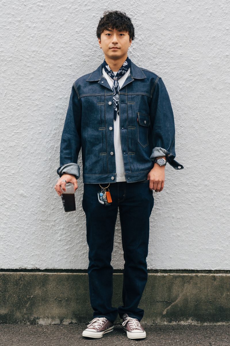 リーバイスのGジャンコーディネート | 251011-0125-48 稲垣 心 3枚目の写真