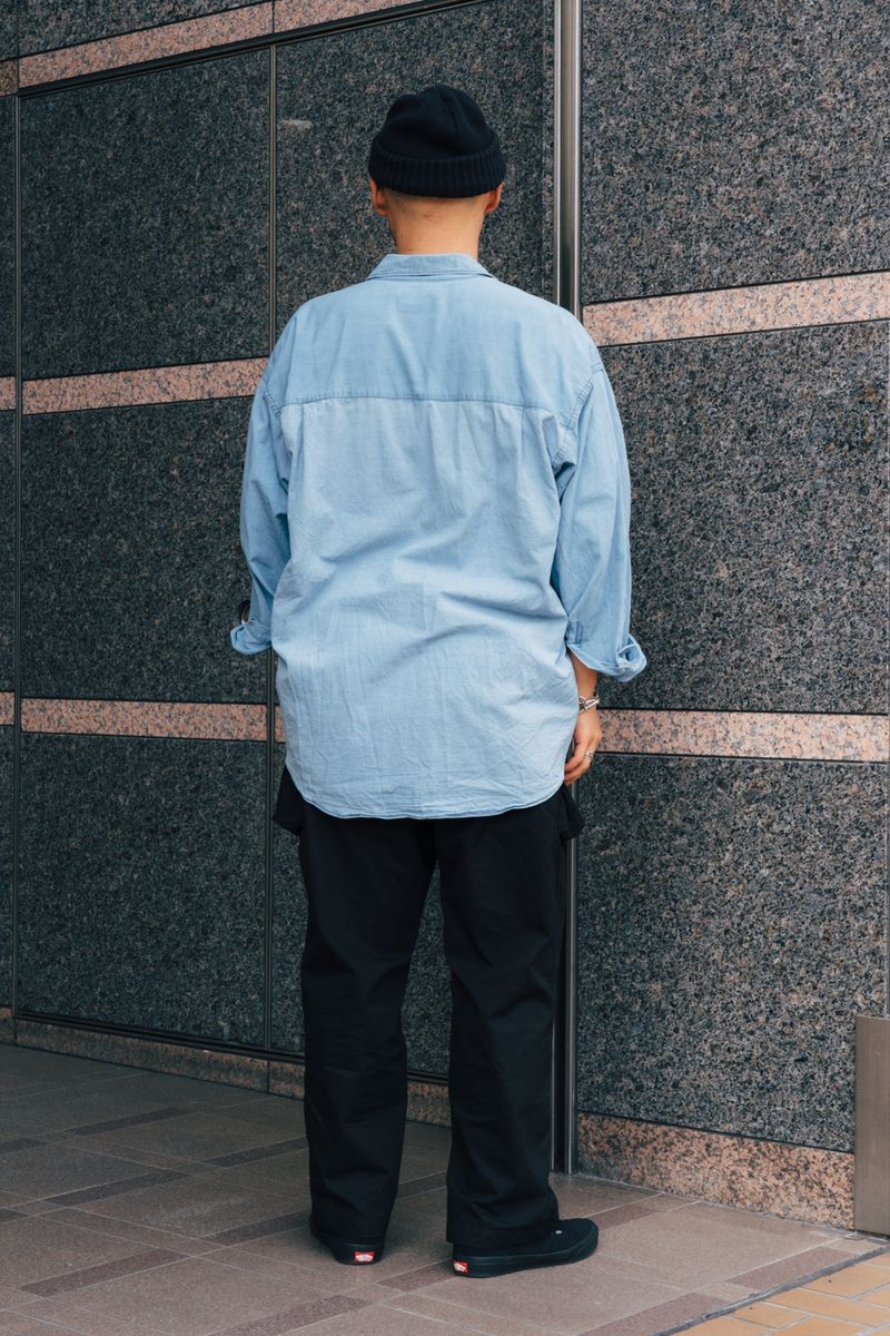 グラフペーパーのシャツコーディネート | 251011-0149-12 善浦純也 4枚目の写真