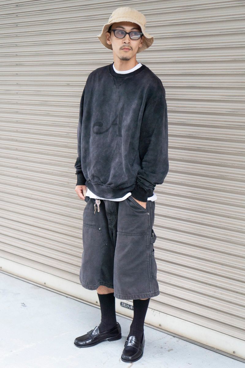 ミヤギヒデタカ×アウェイクニューヨークのスウェットコーディネート | 251011-0324-22 Ryuku 2枚目の写真