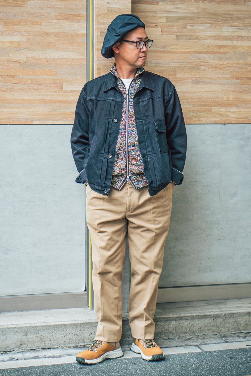 マーカのGジャンコーディネート | 251012-1240-16 清水敬太 3枚目の写真