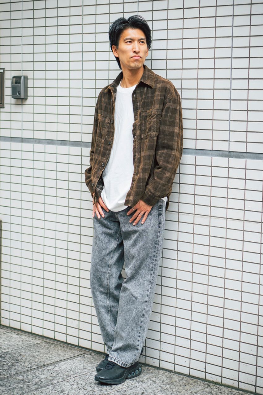 「チェックシャツ」で“王道アメカジ”を楽しんだ5名の大人たち。街角スナップで着こなし術をチェック！ - 8枚目の画像
