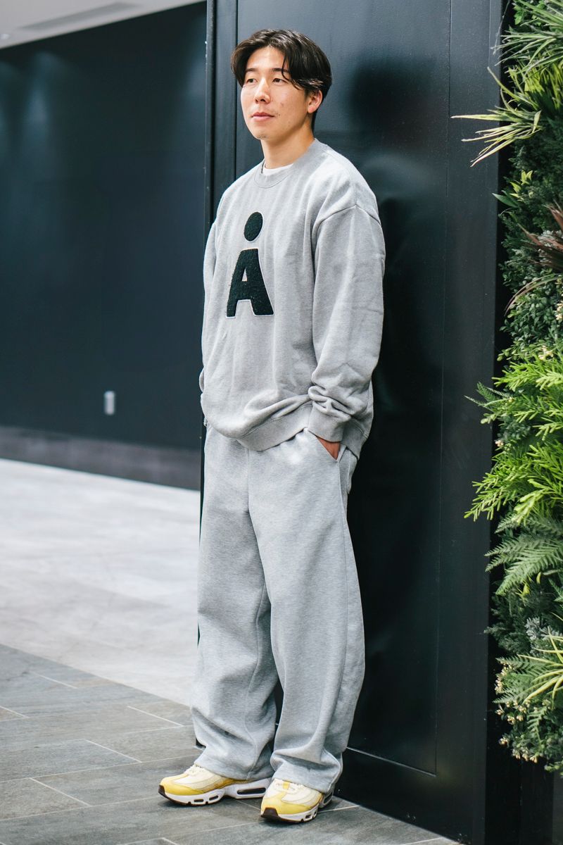 エーランドのスウェットコーディネート | 251012-1636-04 柿崎 郡 3枚目の写真