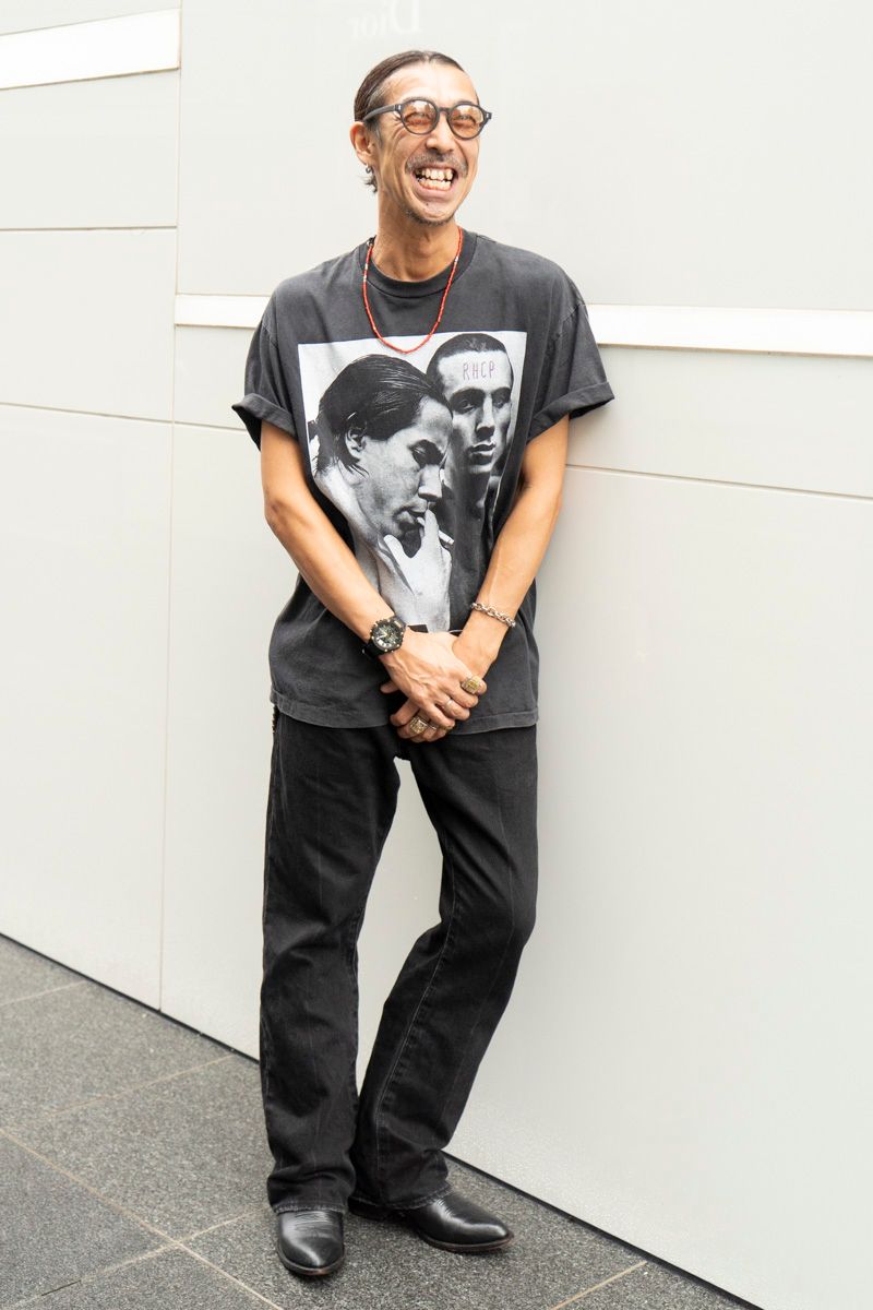 古着のTシャツコーディネート | 251012-1814-11 猪野哲夫 3枚目の写真