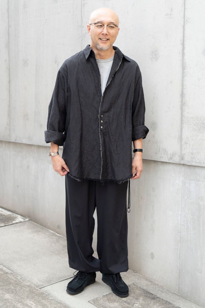 バーベルオブジェクトのシャツコーディネート | 251015-0414-58 田名部敏史 4枚目の写真