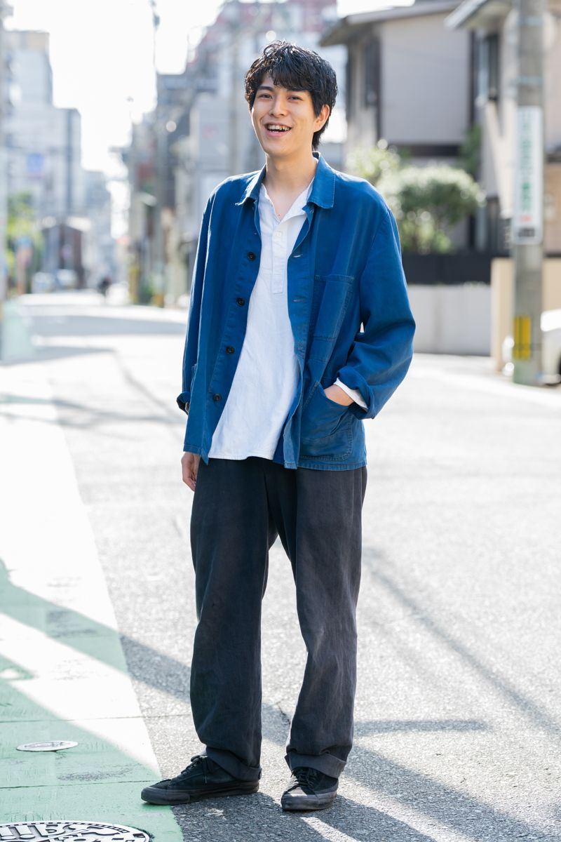 古着のジャケットコーディネート | 251018-1808-43 栗原大嗣