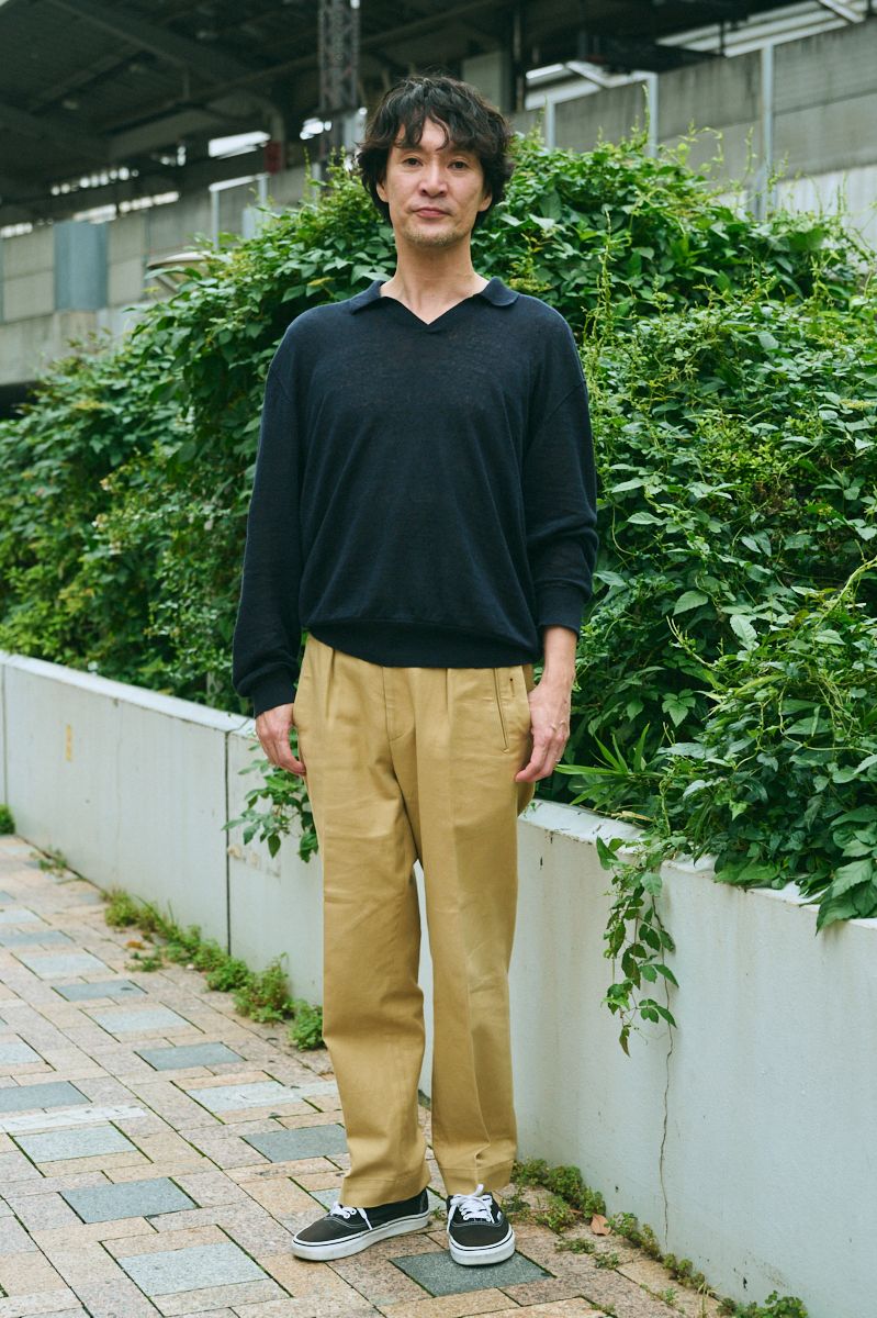 ザラのポロシャツコーディネート | 251019-1449-13 須賀 3枚目の写真