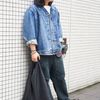 リーバイス×ジャーナルスタンダードのGジャンコーディネート | 251020-0031-55 さかい 2枚目の写真