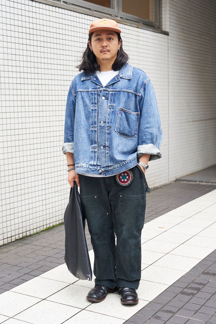 晩秋のカーハート族5名をパパラッチ！やっぱり人気はワークパンツ＆オーバーオールだった - 4枚目の画像