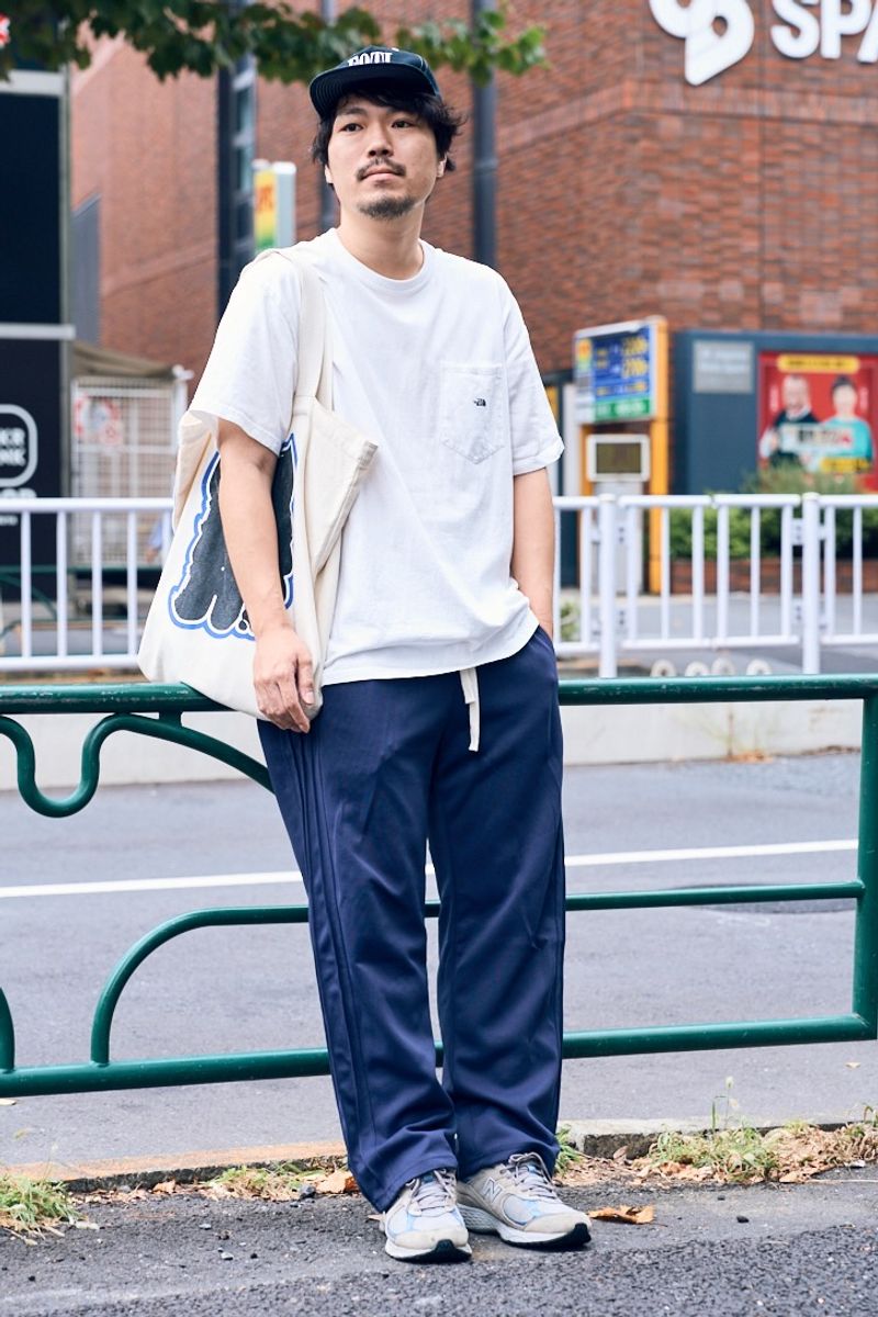 ザノースフェイスのTシャツコーディネート | 251020-0137-31 根本恵介