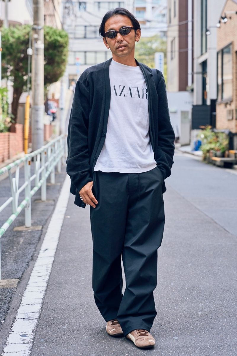 不明のカーディガンコーディネート | 251020-0120-00 toshi