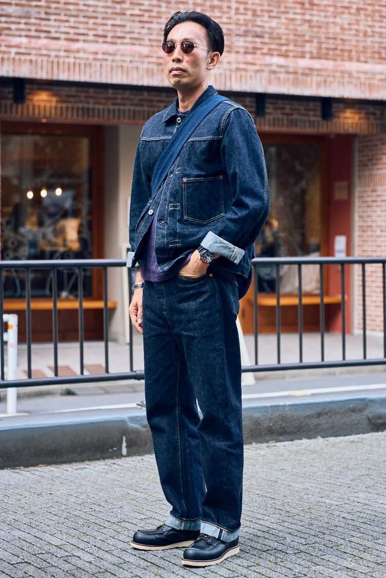 Gジャン ティーシービージーンズ Tシャツ ウエアハウス デニム ティーシービージーンズ シューズ レッドウィング 眼鏡 金子眼鏡 バッグ 不明 腕時計 セイコー ブレスレット トムホーク リング トムホーク