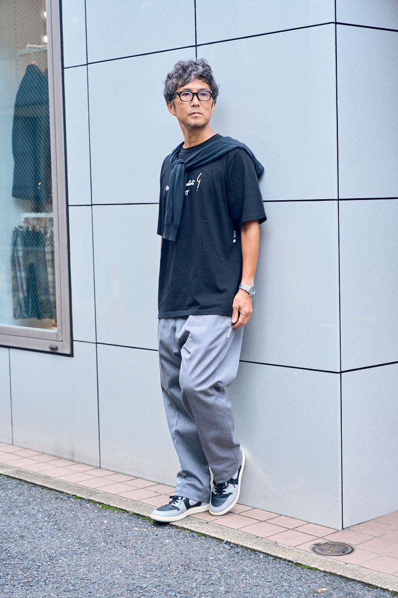 アニエスべー×フラグメントのTシャツコーディネート | 251020-0612-40 古牧賢一 2枚目の写真