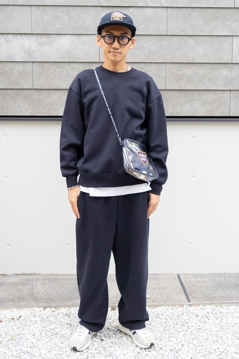 ユニクロシーのスウェットコーディネート | 251020-1435-43 葛西将大