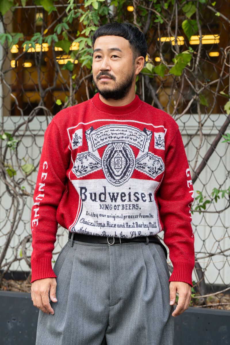 バドワイザーは古着でも人気のあるグラフィックだ。