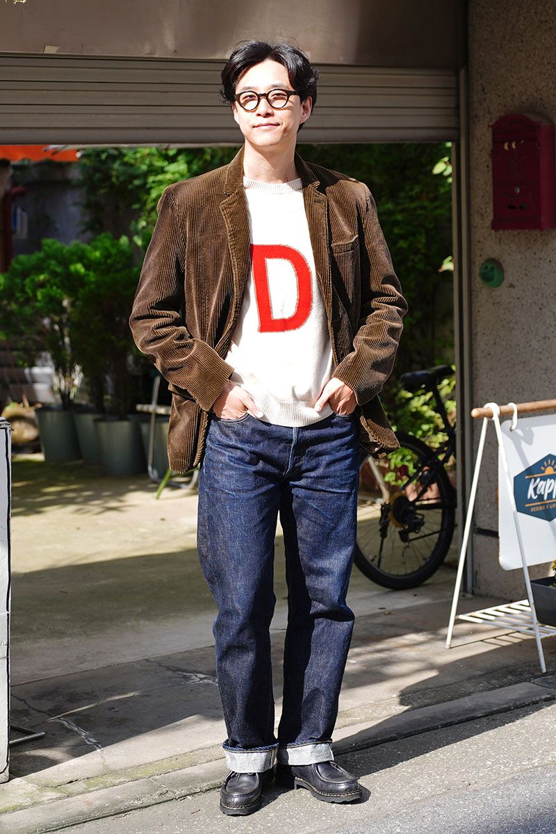 ドレイクスのニットコーディネート | 251028-2138-04 シン・ソンヒ