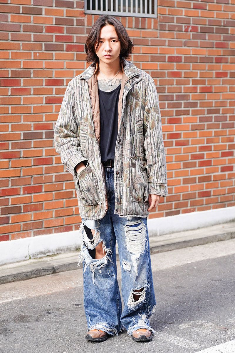 リルデニムジーンのデニムコーディネート | 251029-2207-09 カン・ジュング