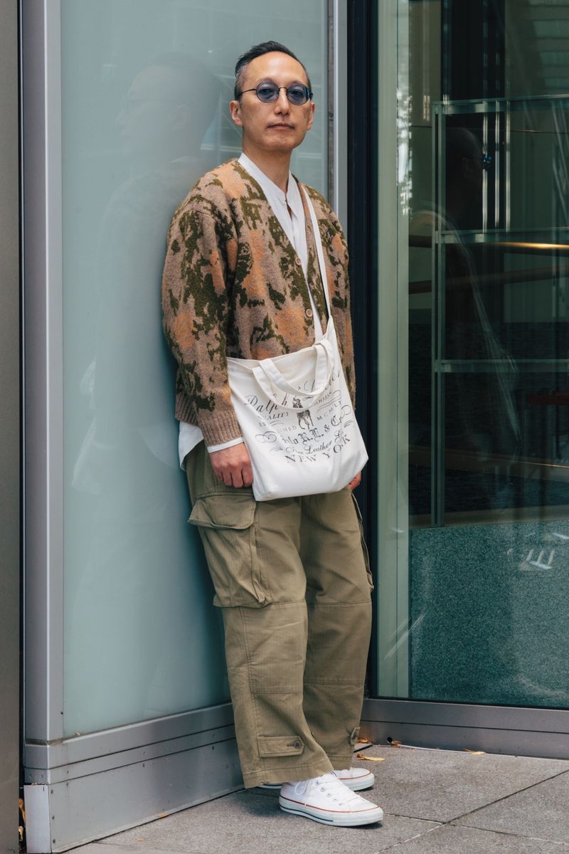 ジャーナルスタンダードのカーディガンコーディネート | 251116-0740-16 畠山英一 3枚目の写真