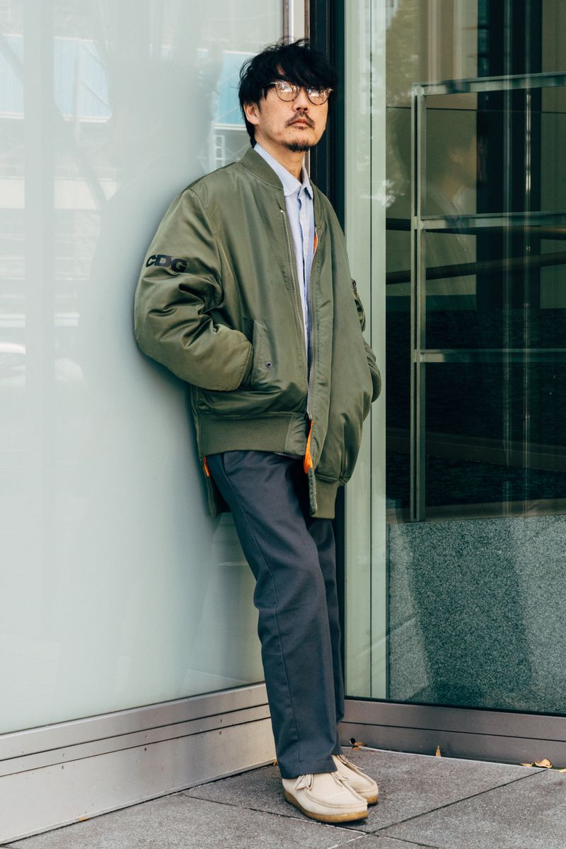 コムデギャルソンのジャケットコーディネート | 251116-1030-30 中森 伸 2枚目の写真