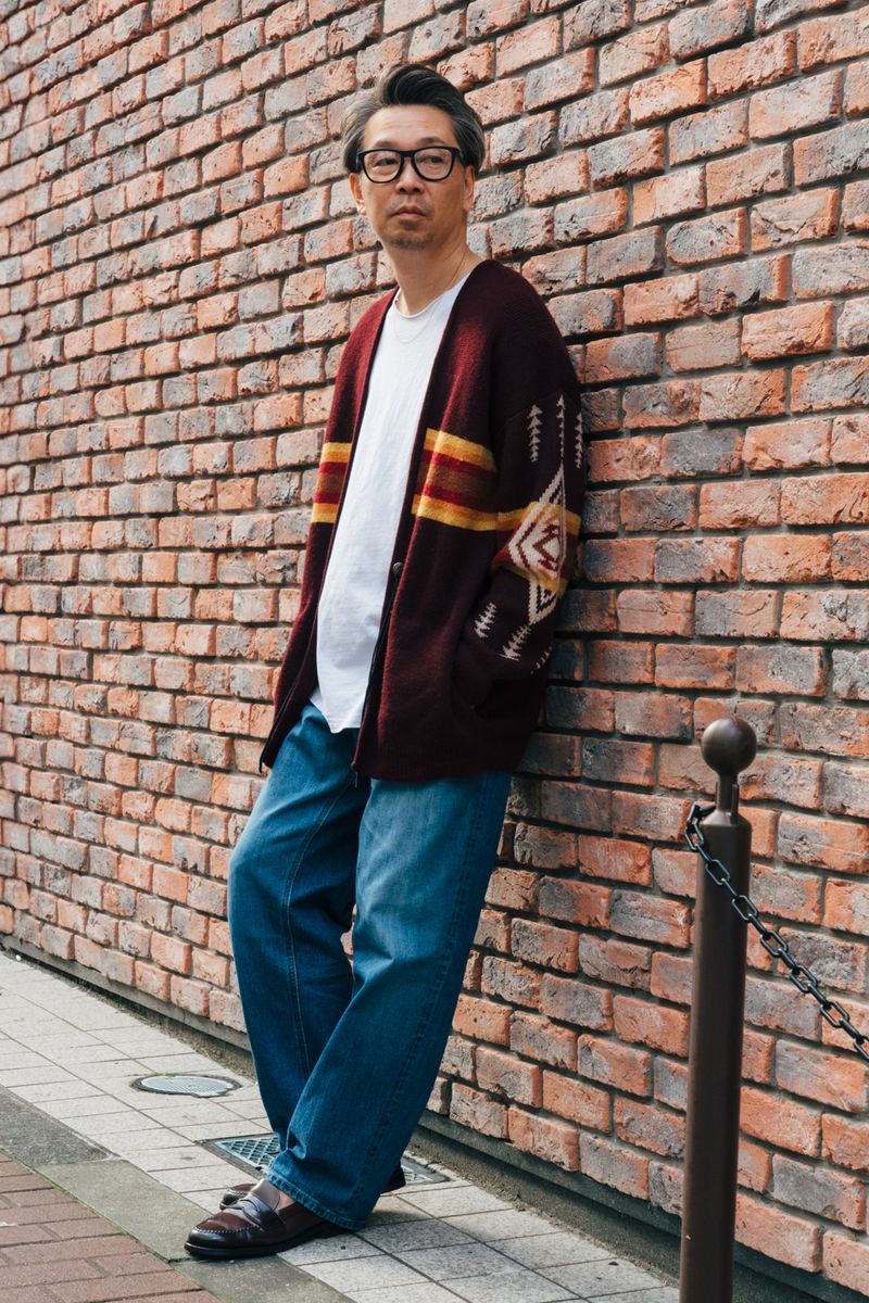 ペンドルトンのカーディガンコーディネート | 251116-1041-10 福来恵一 2枚目の写真