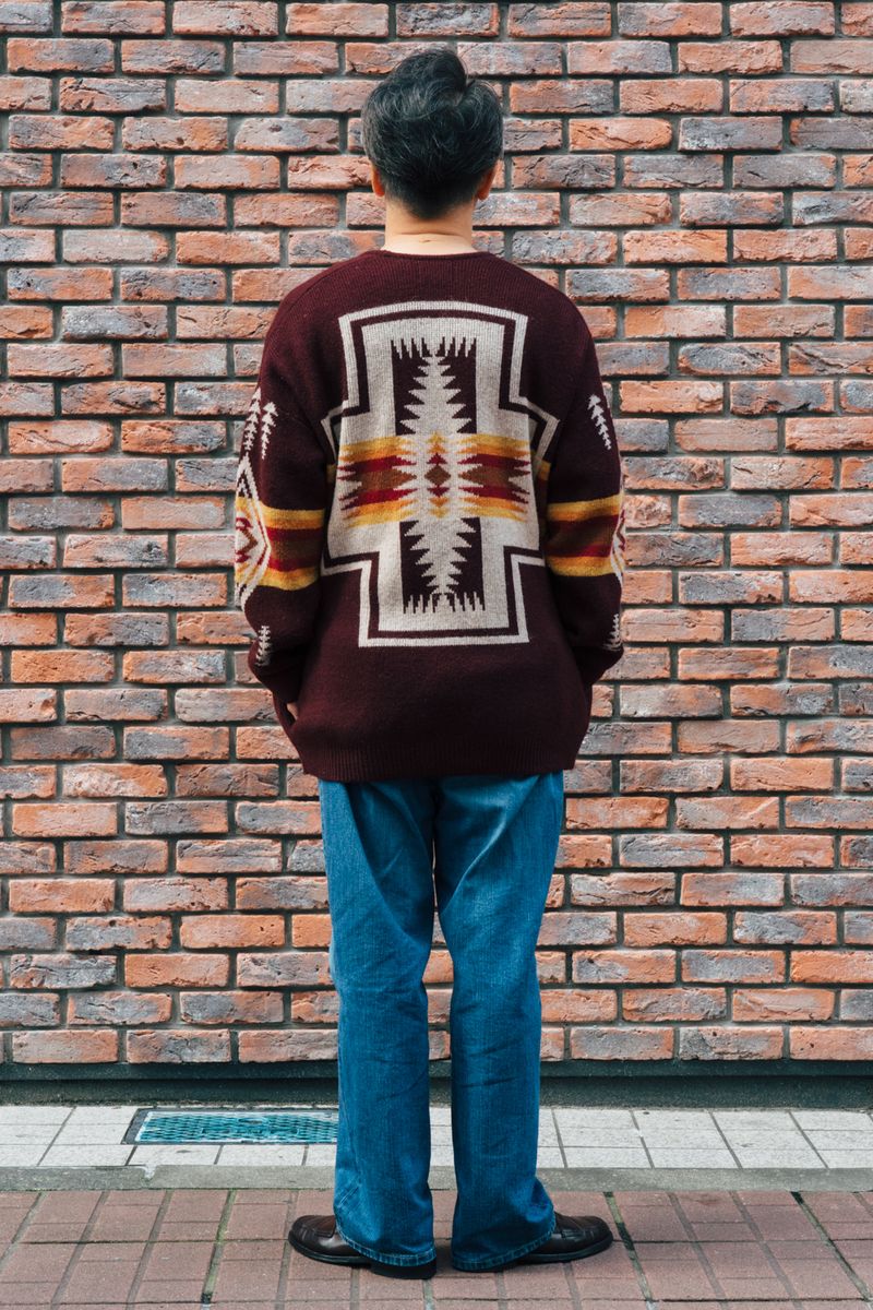 ペンドルトンのカーディガンコーディネート | 251116-1041-10 福来恵一 4枚目の写真