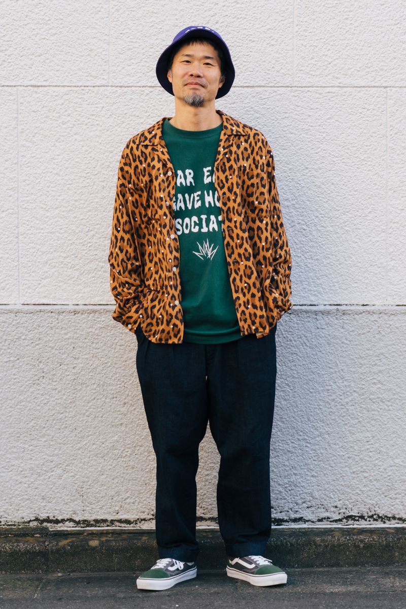 ジャーナルスタンダードレリュームのシャツコーディネート | 251116-1055-14 稲垣 将