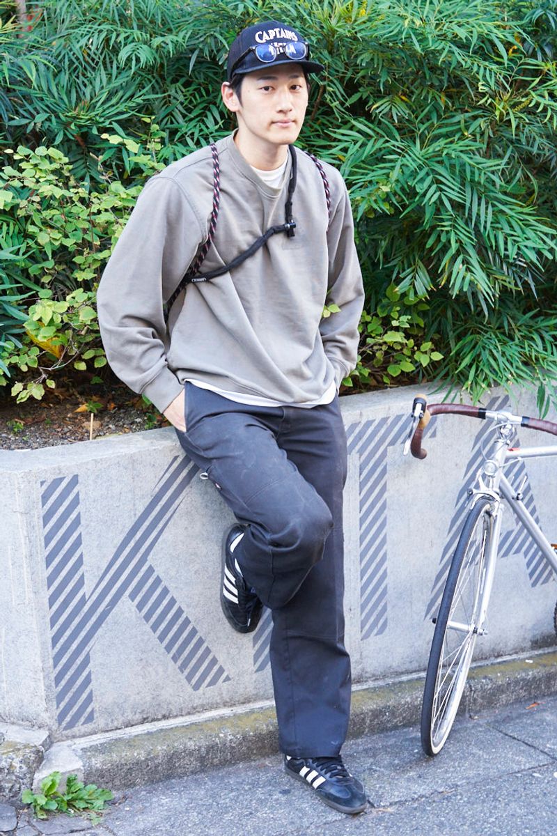 パレススケートボードのスウェットコーディネート | 251116-1453-52 てつや