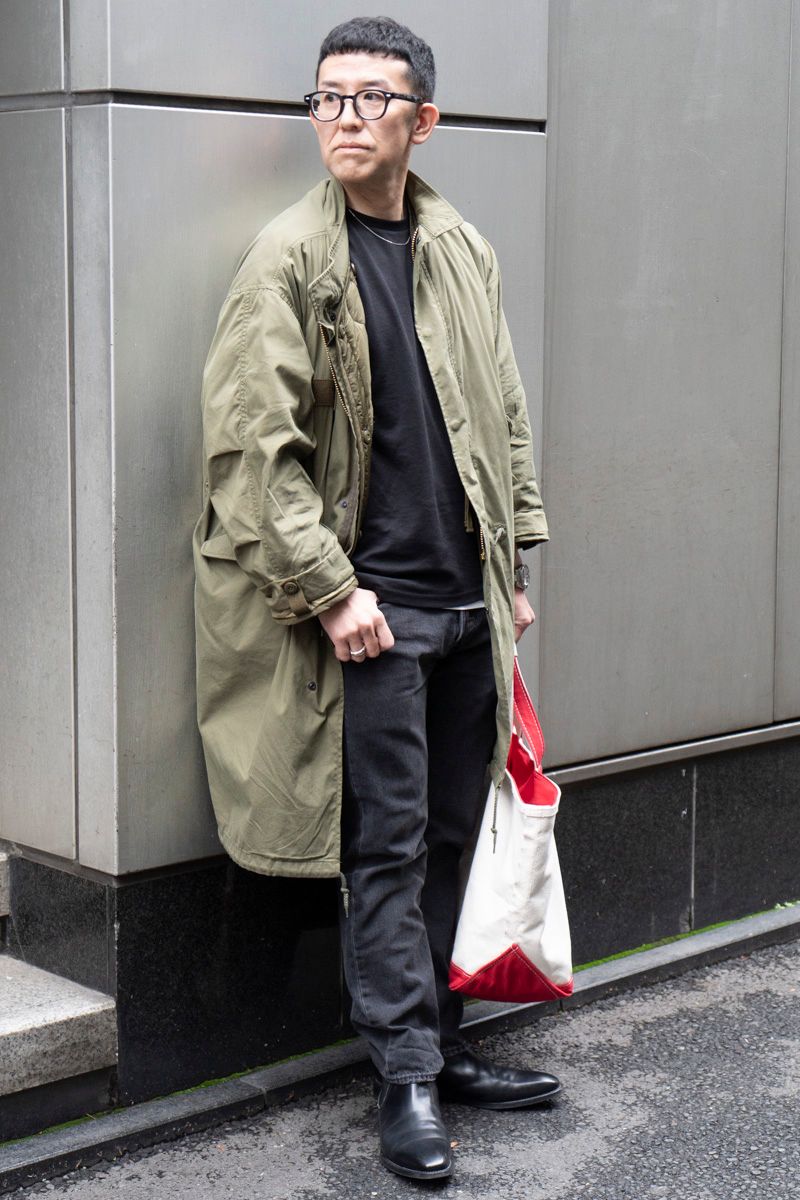古着のコートコーディネート | 251116-1553-09 宮國高弘 2枚目の写真