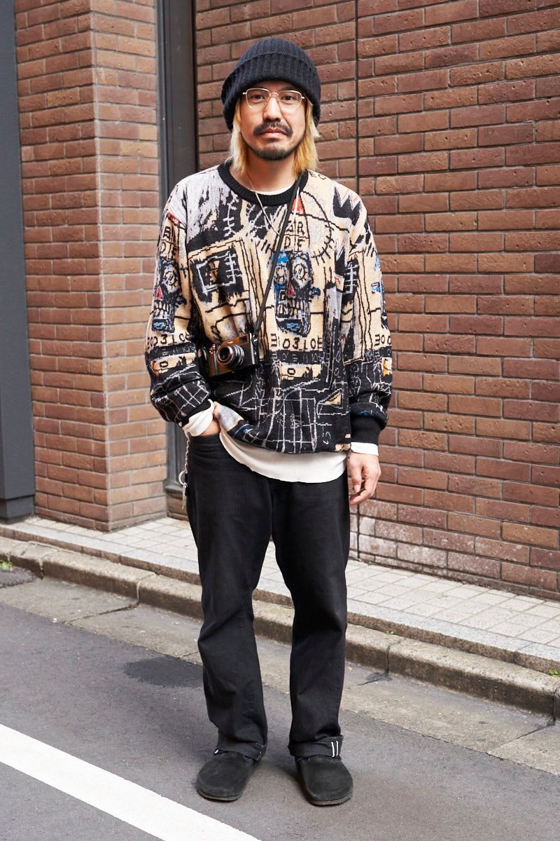 ワコマリアのニットコーディネート | 251123-0933-10 河田 3枚目の写真